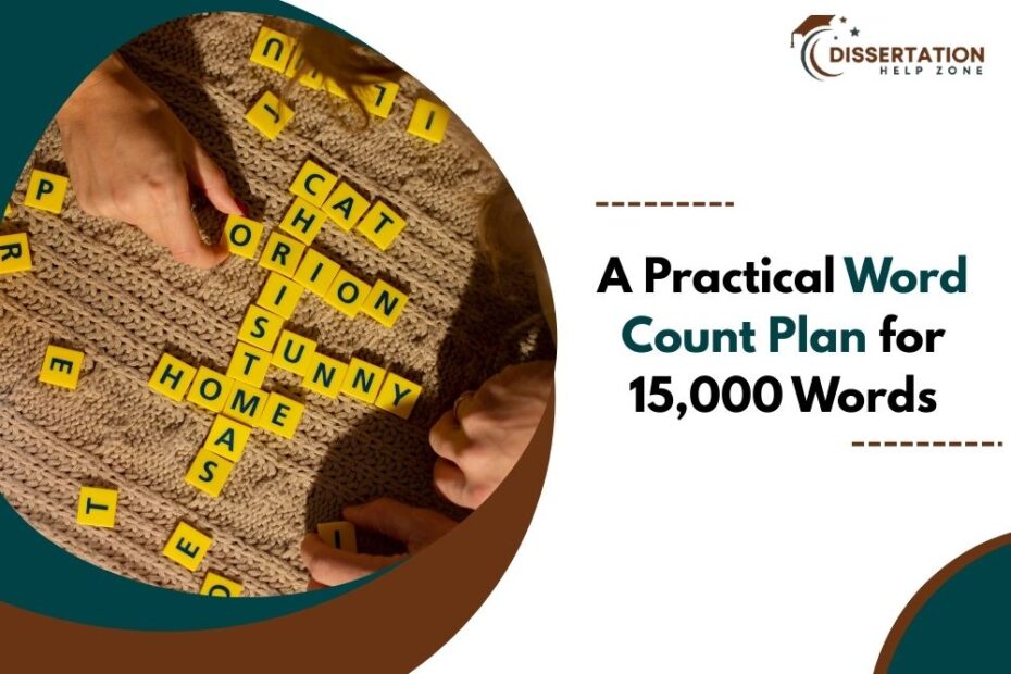 A Practical Word Count Plan for 15,000 Words